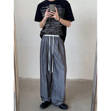 Load image into Gallery viewer, Retro High Waist Drape Striped Casual Pants
