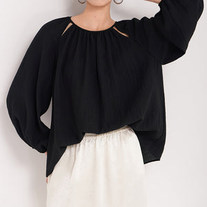 French Hollow Loose Thin Top