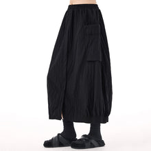 Load image into Gallery viewer, High-neck Batwing Sleeve Trench Coat Elastic Waist Skirt
