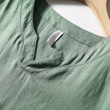 Load image into Gallery viewer, Casual V-neck T-shirt
