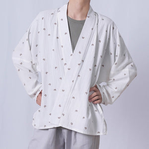 Printed Loose Thin Cardigan