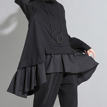 Load image into Gallery viewer, Ruffled Babydoll A-line T-shirt
