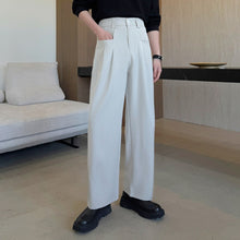 Load image into Gallery viewer, Lyocell Tencel Loose Straight Leg Casual Pants
