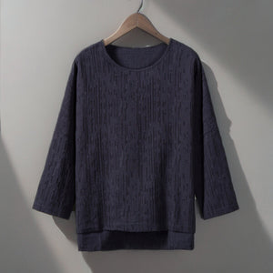 Cotton Linen Vintage Loose Thin Shirt
