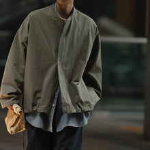 Load image into Gallery viewer, Retro Japanese Style Stand-up Collar Zip-up Jacket
