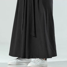 Load image into Gallery viewer, Retro Ice Silk Wide-Leg Skirt Pants
