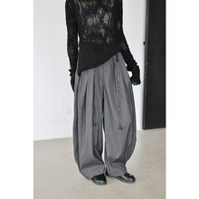 Load image into Gallery viewer, Women's Pleated High-waist Wide-leg Pants
