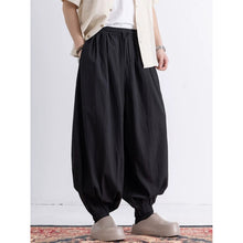 Load image into Gallery viewer, Loose Wide Leg Ankle Tied Lantern Pants
