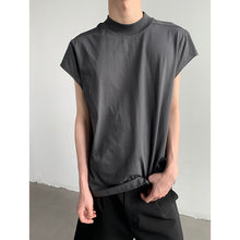 Load image into Gallery viewer, Summer Loose-fitting Mock Neck Vest
