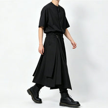 Load image into Gallery viewer, Japanese Drapey Tencel Short-Sleeve Shirt

