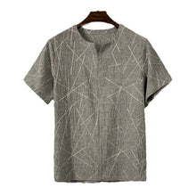Load image into Gallery viewer, Round Neck Pattern Loose T-shirt
