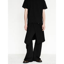 Load image into Gallery viewer, Asymmetric Deconstructed A-line Slit Multi-button Skirt
