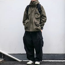 Load image into Gallery viewer, Hooded Loose-fitting Windproof Casual Jacket
