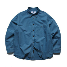 Load image into Gallery viewer, Collared Plaid Textured Shirt
