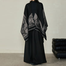 Load image into Gallery viewer, Warm Double-layer Knitted Shawl
