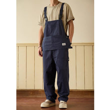 Load image into Gallery viewer, Retro Loose-Fit Multi-Pocket Workwear Cargo Overalls
