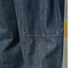 Load image into Gallery viewer, Cropped Loose-fitting Casual Jeans
