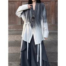 Load image into Gallery viewer, Taoist Robe Tie-dye Shirt

