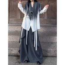 Load image into Gallery viewer, Taoist Robe Tie-dye Shirt
