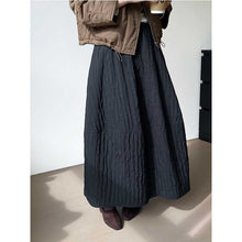 Load image into Gallery viewer, High-waisted Flower Bud Lantern Skirt
