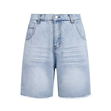 Load image into Gallery viewer, Frayed Denim Shorts
