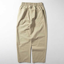 Load image into Gallery viewer, Elastic Waist Drawstring Loose Straight Leg Pants
