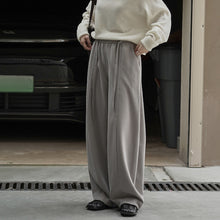 Load image into Gallery viewer, Casual Curved Elastic Waist Loose Wide-leg Pants
