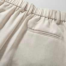Load image into Gallery viewer, Flowy Wide-leg Straight Cropped Trousers
