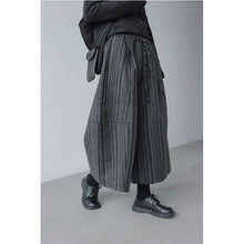 Load image into Gallery viewer, Women‘s Striped Thick Casual Wide-Leg Pants
