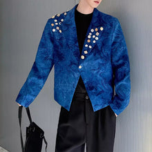 Load image into Gallery viewer, Retro Multi-button Lapel Short  Jacket
