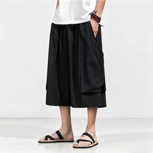 Load image into Gallery viewer, Large Pocket Ice Silk Quick-drying Drape Wide-leg Straight Pants

