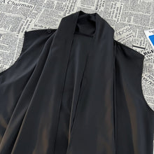 Load image into Gallery viewer, Irregular Shoulder Ice Silk Sleeveless Vest
