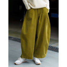 Load image into Gallery viewer, Corduroy Carrot Casual Vintage Wide Leg Pants
