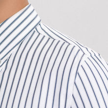 Load image into Gallery viewer, French Business Point Collar Striped Shirt
