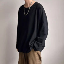 Load image into Gallery viewer, Crew Neck Linen Casual Loose T-shirt
