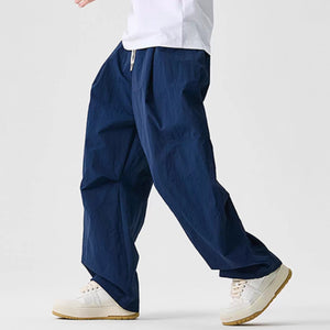 Loose Retro Casual Straight Pants