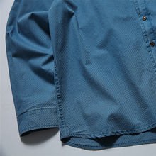 Load image into Gallery viewer, Collared Plaid Textured Shirt
