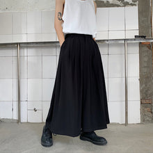 Load image into Gallery viewer, Loose Wide Leg Big Flare Cropped Hakama
