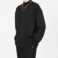 Load image into Gallery viewer, Wool Turtleneck Loose Base Layer T-shirt
