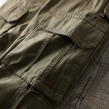 Load image into Gallery viewer, Multi-pocket Straight-leg Casual Trousers
