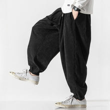Load image into Gallery viewer, Loose Corduroy Harem Pants
