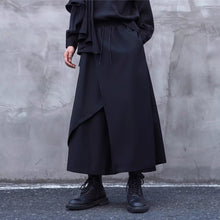 Load image into Gallery viewer, Asymmetrical Double-layer Loose-fitting Cropped Wide-leg Culottes
