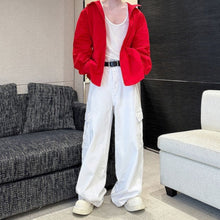 Load image into Gallery viewer, Casual Loose Hooded Shirt Jacket

