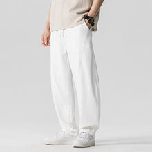 Load image into Gallery viewer, Waffle Loose-Fit Casual Wide-Leg Trousers
