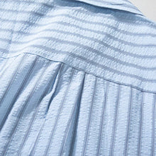 Load image into Gallery viewer, Striped Seersucker Breathable Loose Casual Shirt
