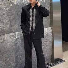 Load image into Gallery viewer, Loose-fitting Diamond-studded Shoulder Shirt
