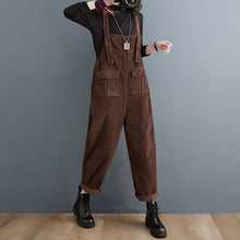 Load image into Gallery viewer, Autumn and Winter Retro Straight Overalls
