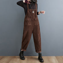 Load image into Gallery viewer, Autumn and Winter Retro Straight Overalls
