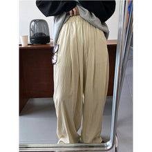 Load image into Gallery viewer, Spring Retro Loose High Waist Drape Wide Leg Pants
