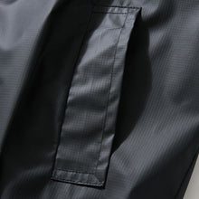 Load image into Gallery viewer, Retro Corduroy Collar and PU Leather Stand-up Collar Jacket
